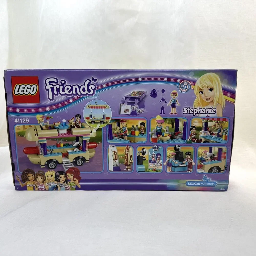 LEGO Friends Amusement Park Hot Dog Van (41129) Sealed‎ New In Box